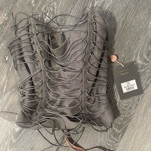 House of CB mirabelle corset in smoke grey 🩶